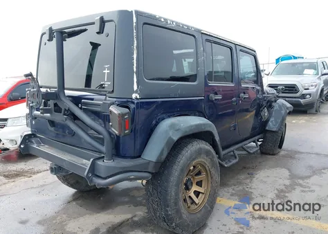 2013 Jeep Wrangler Unlimited Rubicon из США, поврежденный, VIN 1C4BJWFG2DL547336
